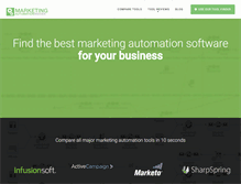 Tablet Screenshot of marketingautomationinsider.com